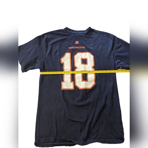 🛍️Denver Broncos Manning T Shirt #18 Size Large - Picture 5 of 5